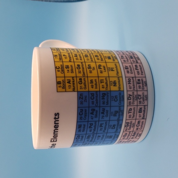 Vintage McLaggan Smith Scotland Mug -Periodic Table of the Elements 12 oz - Picture 3 of 10